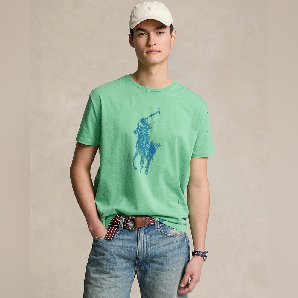 Polo Ralph Lauren
Men's Classic-Fit Big Pony Jersey
T-Shirt